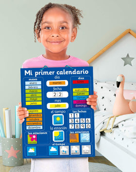 Fridge Magic months, seasons, and weather magnets illustrate time concepts during play