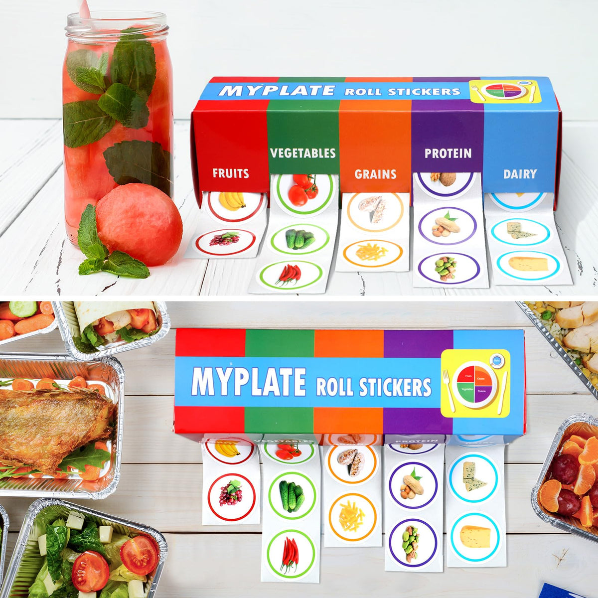 Frienda box dimensions label illustrating compact, easy-to-store design.