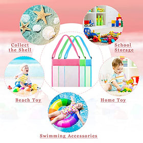 Frienda foldable beach bag stored flat for compact travel