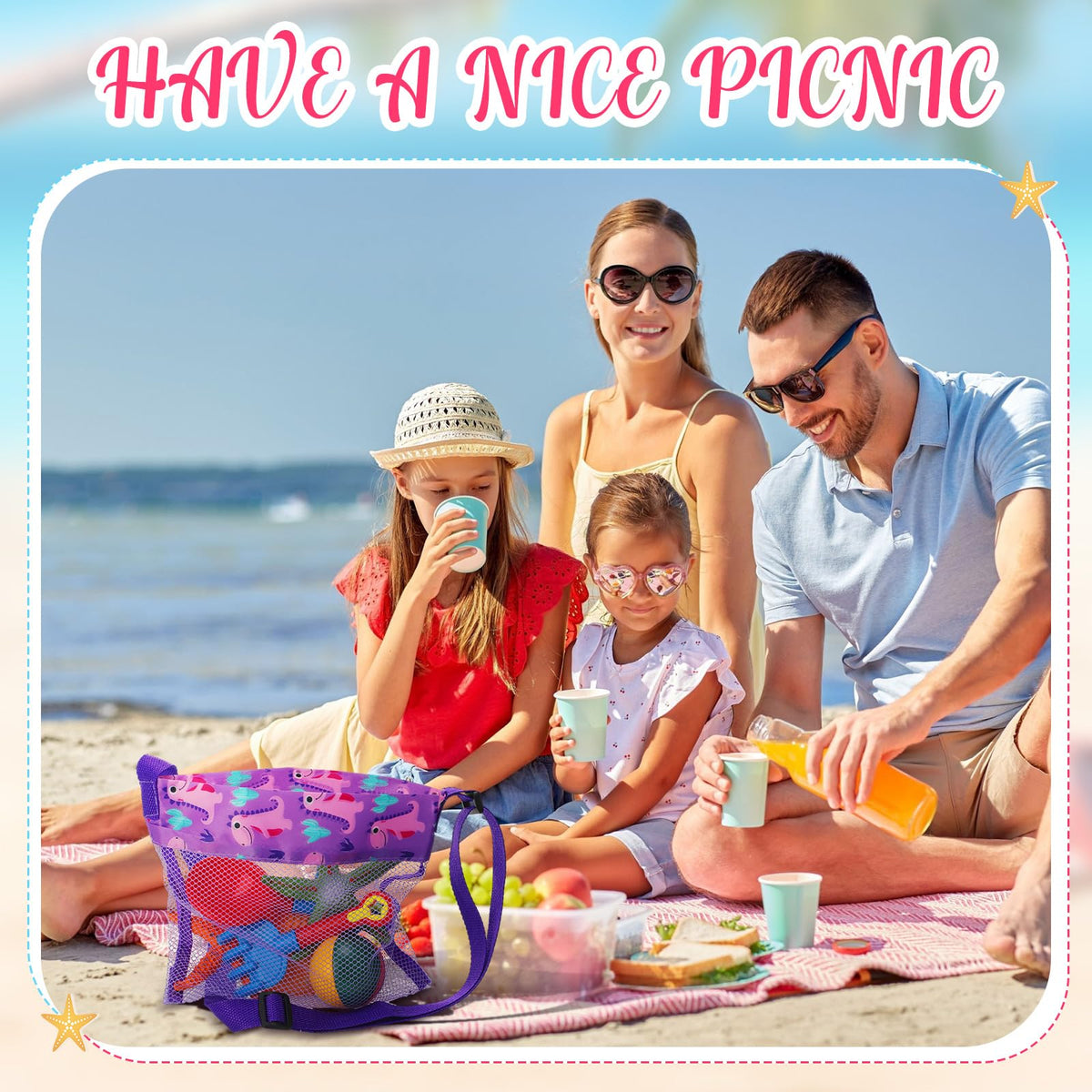 Frienda bag at pool or water park for quick dry and transport