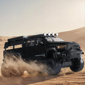 FRJV Mammoth doors, hood, and fender open for hands-on exploration