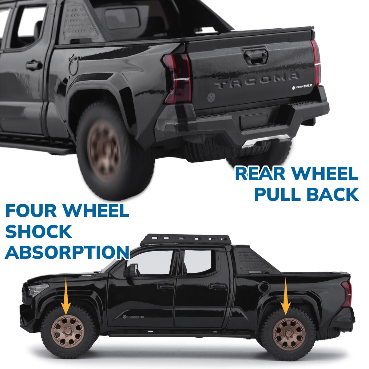 FRJV Tacoma truck rear lights and sounds enhance realism
