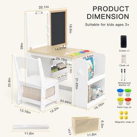 Frogprin 3in1 setup supports multiple kids' creativity.