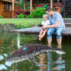 fromeasy Mosasaurus RC dinosaur toy gift-ready packaging for holidays