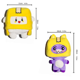 FRSHALOUIS Foxy and Boxy family pack, versatile play and display