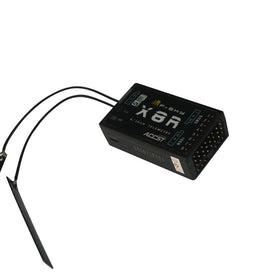 FrSky X8R in D16 and D8 mode compatibility with multiple modules.