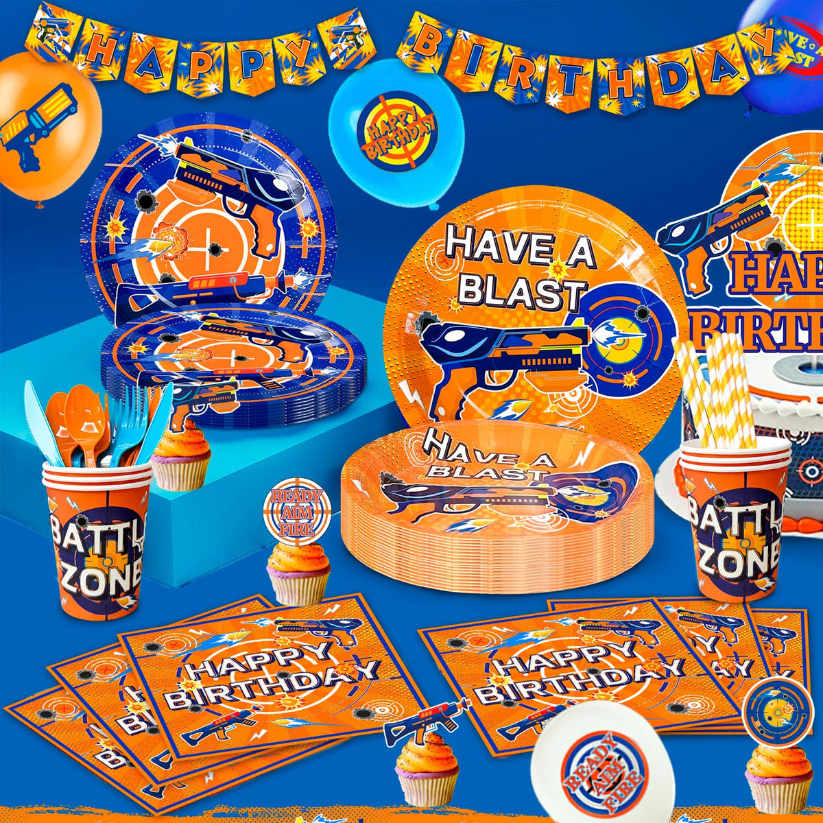 Fruitful Jewelry Dart War balloons introduce color and energy