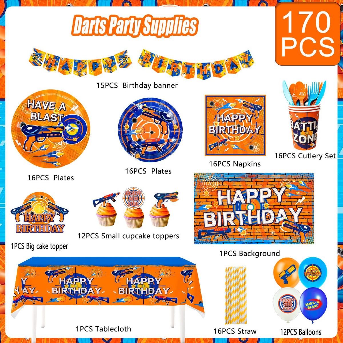 Fruitful Jewelry Dart War cups for quick, fun servings at the party