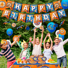 Fruitful Jewelry Dart War 7-inch plates offer kid-friendly servings.
