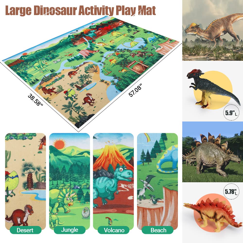FRUSE jumbo play mat 57x38 inches for shared family fun.