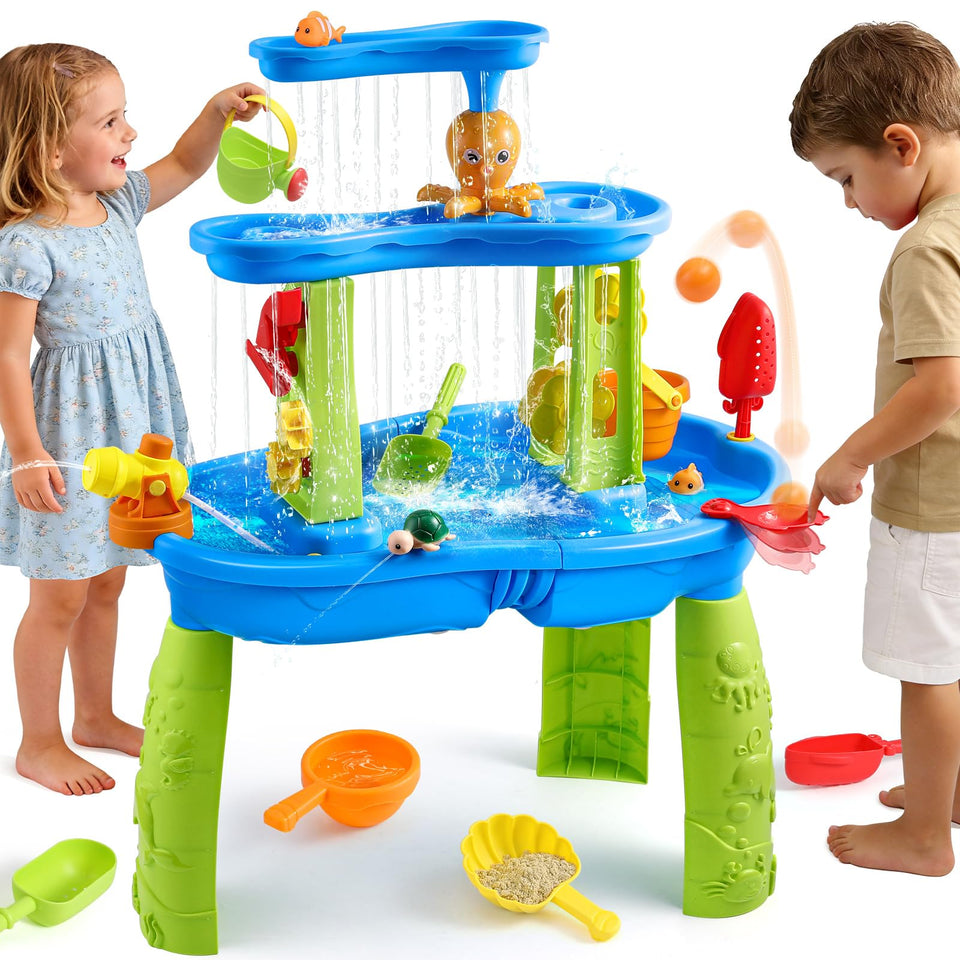 FRUSE Kids Water Table front view promoting hands-on play and exploration