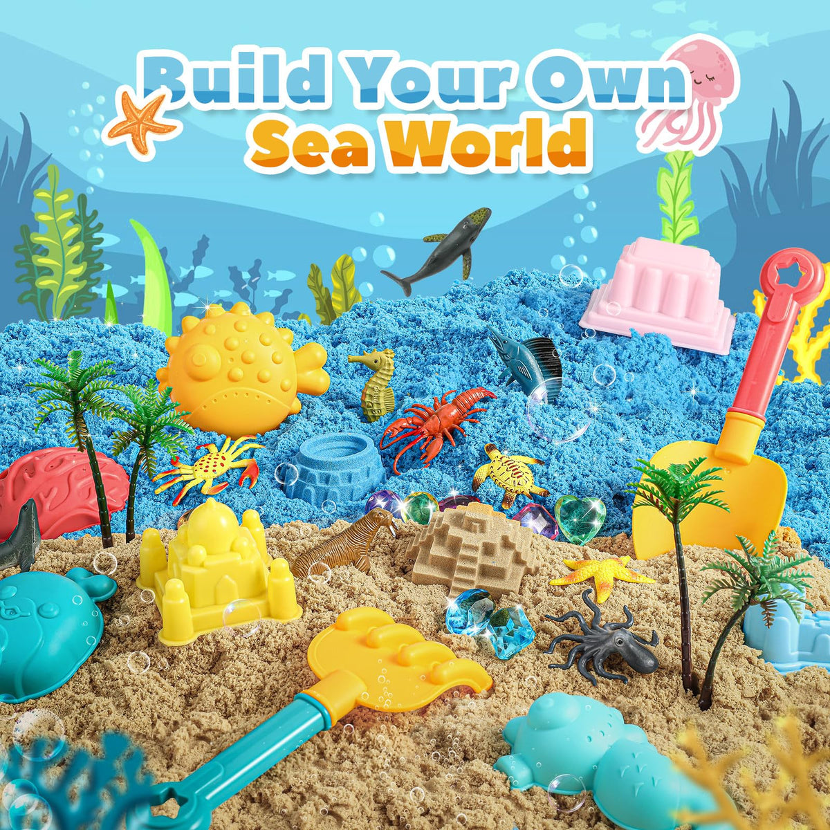 FRUSE ocean sand colors enhance tactile exploration for toddlers