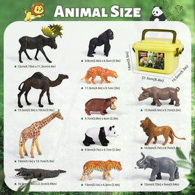 FRUSE Giraffe figure promotes observation and awareness of animal anatomy.
