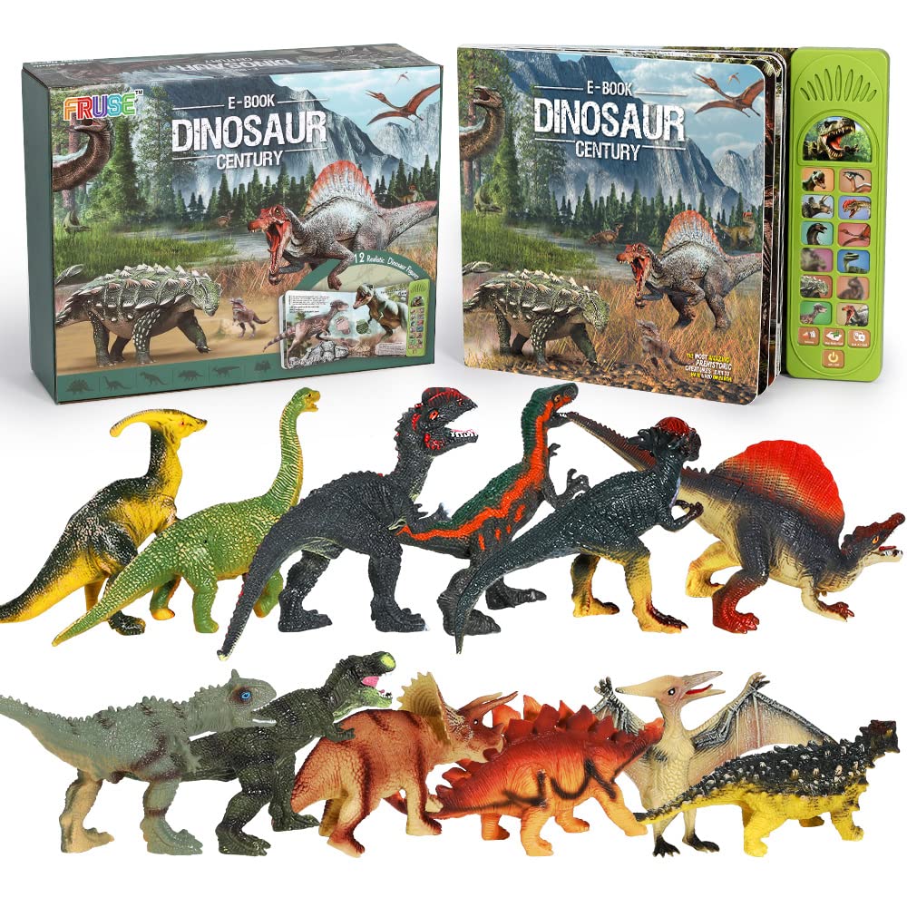 FRUSE-volume-control-dino-ebook allows adjustable sound for comfortable listening.