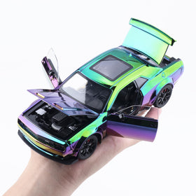 FRJV Hellcat SRT 1/24 diecast interior gradient purple tactile detail