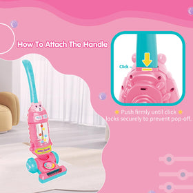 FS pink vacuum toy makes a thoughtful gift for curious toddlers.