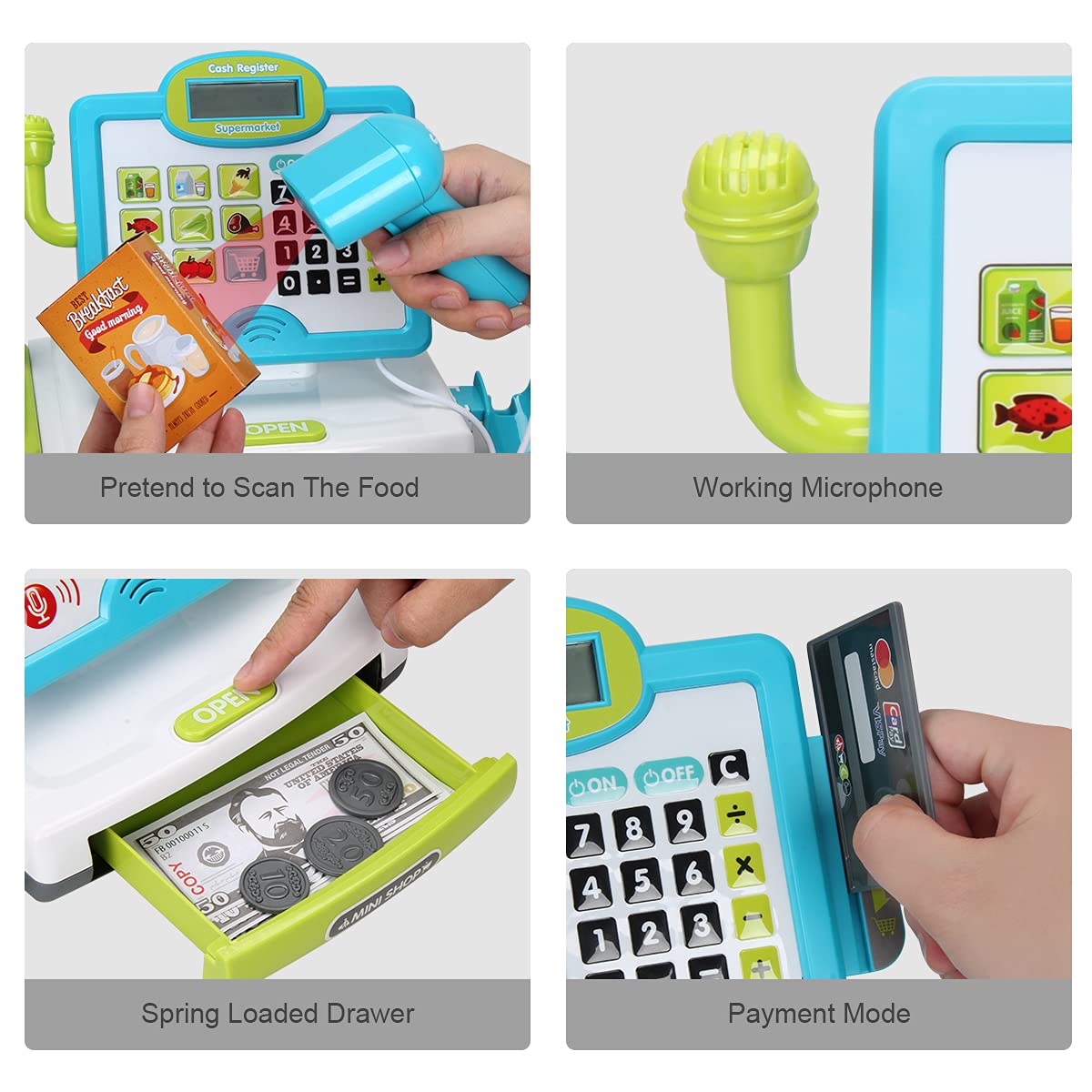 FS Play Food Set – realistic pretend groceries for varied role-play scenarios
