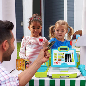 FS Pretend Food Item Set pairs with the register for authentic pretend purchases