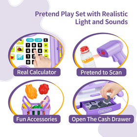 FS Pretend Play Cash Register Microphone – encourages speaking and imaginative play.