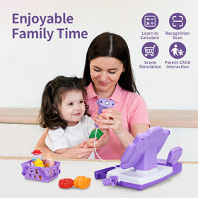 FS Pretend Play Cash Register Play Food – accompanying food items spark realistic shopping scenarios.