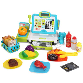FS Pretend Play Cash Register with Drawer – kid-friendly role play boosts basic math skills