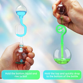 FSFHSJ energy transfer demo captures liquid movement when hands are warming.