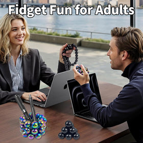 FSFHSJ magnetic beads on box, ready for gifting occasions.