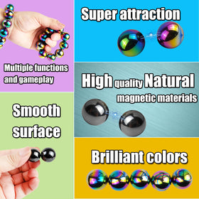 FSFHSJ magnet stones on desk, helps with focus during tasks.