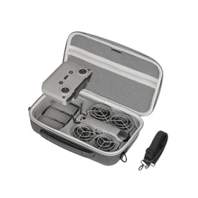 FSIDIWT DJI Neo 2 carrying case with rugged nylon exterior for protection during travel.