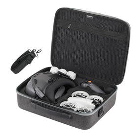 FSIDIWT Neo Goggles N3 case opened, organized interior for safe transport