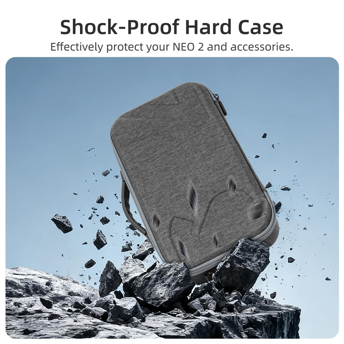 FSIDIWT Neo 2 carrying case battery compartment fits six batteries securely