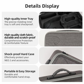 FSIDIWT Neo 2 six-battery capacity supports long flights.