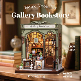 Fsolis Book Nook Kit step-by-step guide supports beginners during build