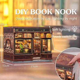 Fsolis Book Nook Kit is beginner-friendly for craft enthusiasts.
