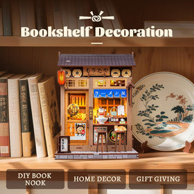 Fsolis bookshelf diorama enhances shelf aesthetics and charm