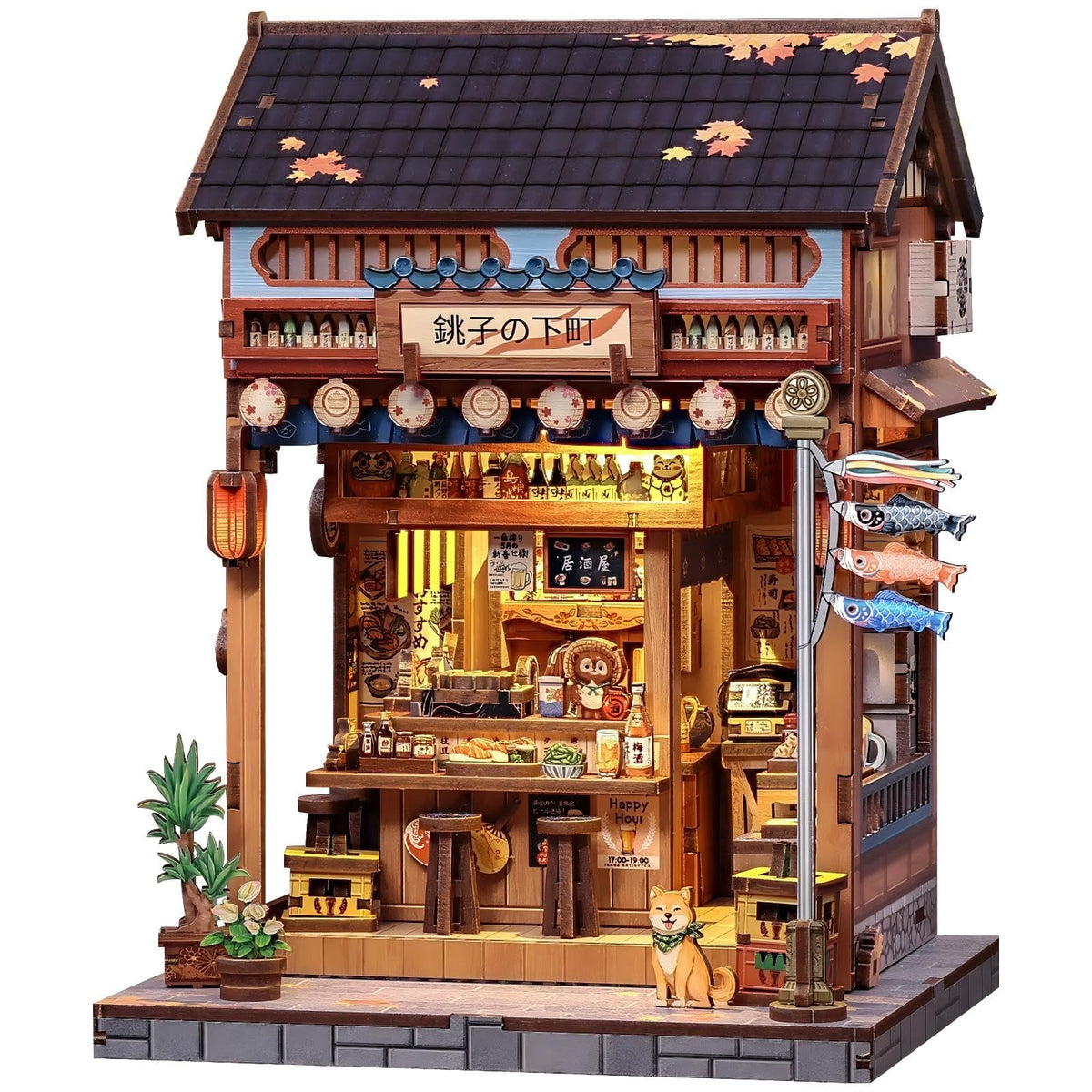 Fsolis Japanese Book Nook Kit unboxing reveals premium wood pieces for display