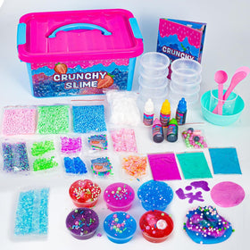 fsutvitg Unicorn Fruit Garden slime kit family-friendly fun for kids.