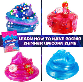 fsutvitg Unicorn Fruit Garden slime kit gift-ready packaging for celebrations.