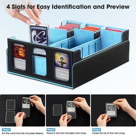FTSFVOE three viewing windows allow fast content identification.