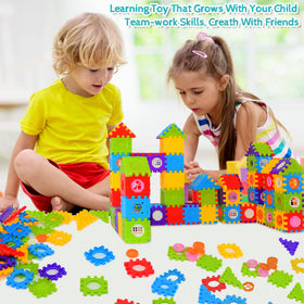 A thoughtful gift from FUBAODA for kids over three, encouraging creative construction.