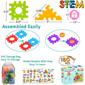 Children engage in STEM play with FUBAODA blocks to boost memory and concentration.