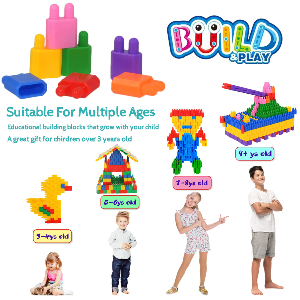 FUBAODA STEM education toy set encourages problem solving and engineering curiosity