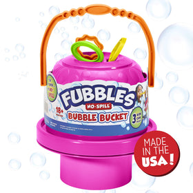 Fubbles bubble wands trio pink image shows versatile wand set for bubbly fun.