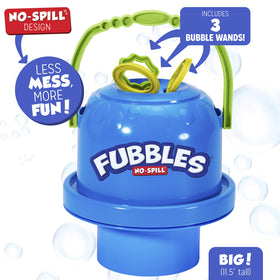 Fubbles three bubble wands for easy bubble making