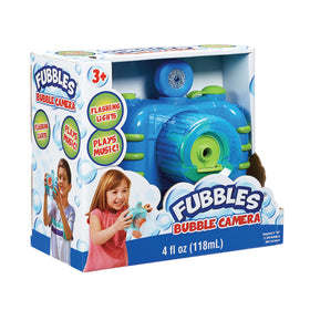 Fubbles Kids pretend-photography with bubble camera sparks creativity