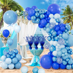 FUBININA glittering blue star decoration adds sparkle to events
