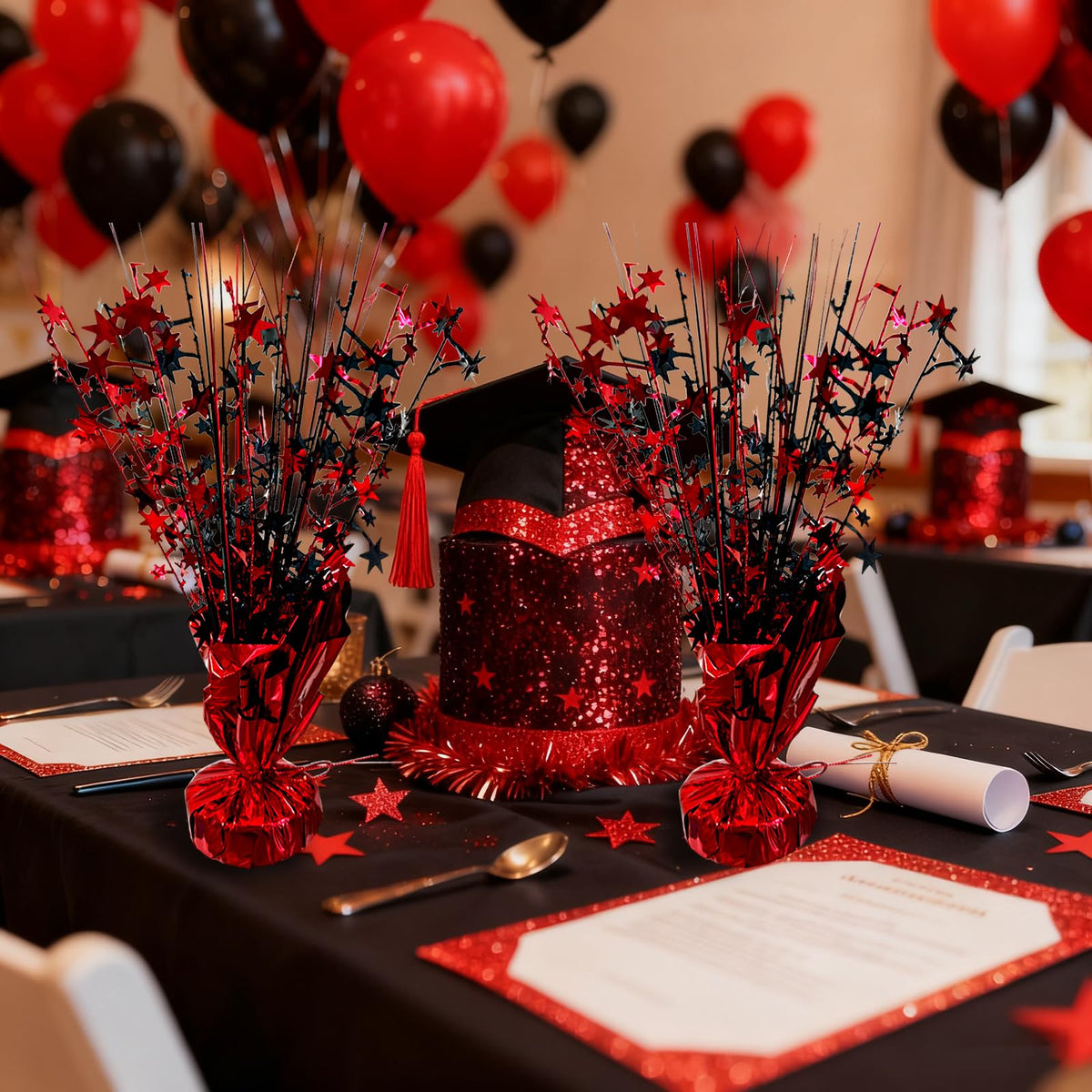 FUBININA star table décor complements formal and festive settings