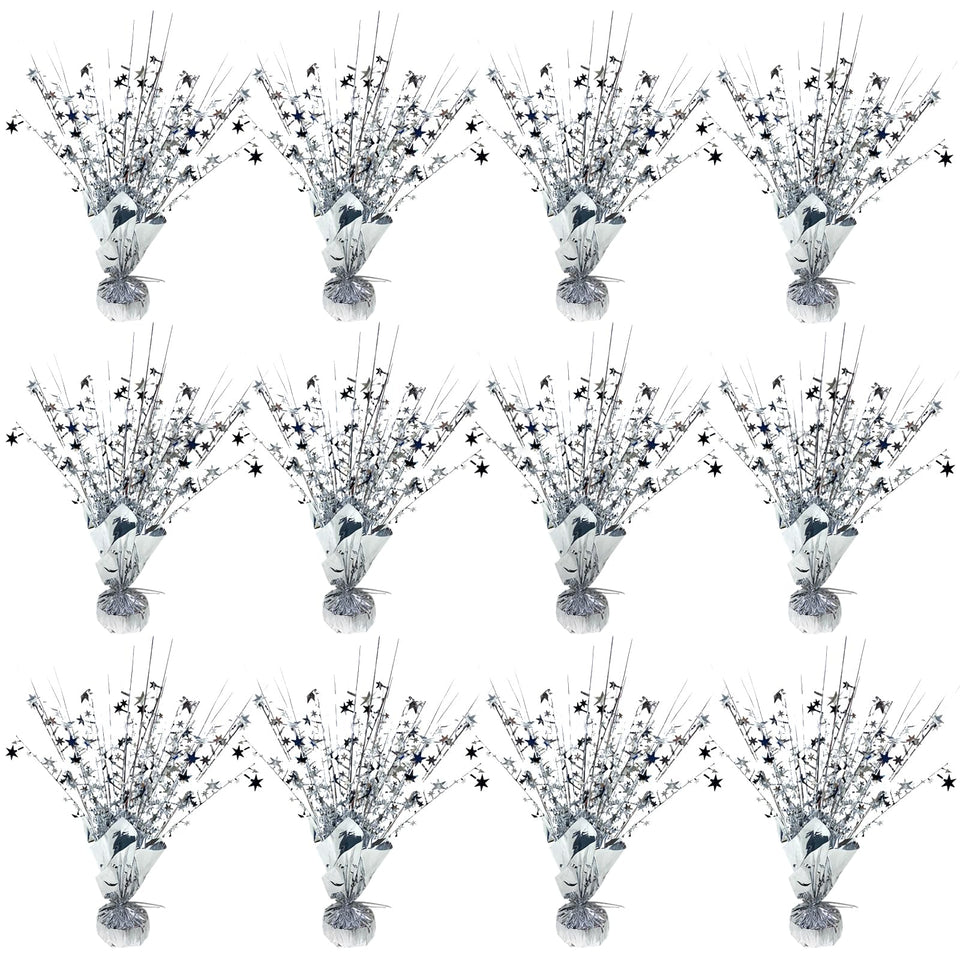 FUBININA star centerpieces 12-pack adds festive sparkle to any table.