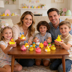 Fudragtn safe non-toxic rubber ducks for worry-free baths