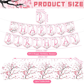 FuenteOrilla cherry blossom cake toppers add whimsical accents atop cakes and cupcakes.
